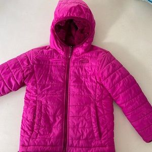 GUC girls North Face reversible coat, 4T